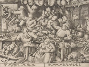 La cucina grassa, 1563