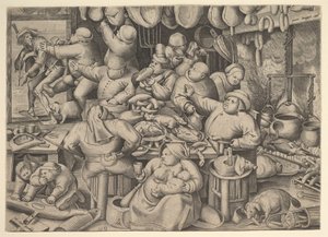 La cucina grassa, 1563
