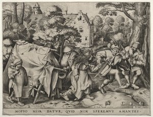 Il Matrimonio di Mopsus e Nisa da Pieter van der Heyden