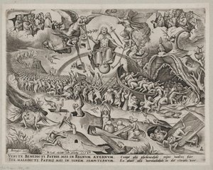 Il giudizio universale da Pieter van der Heyden