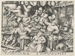 Cucina grassa da Pieter van der Heyden