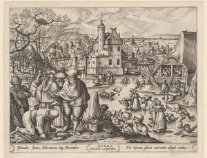 Inverno (I quattro stagioni) da Pieter van der Heyden