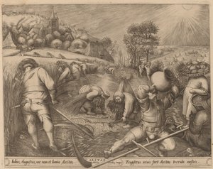 Estate da Pieter van der Heyden after Pieter Bruegel the Elder
