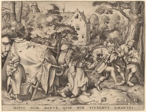 Il matrimonio di Mopsus e Nisa da Pieter van der Heyden after Pieter Bruegel the Elder