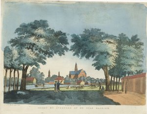 Veduta di Haarlem da Overveen da Pieter van der Meulen