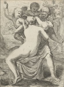 Giove seduce Callisto da Pieter van der Plas (II)