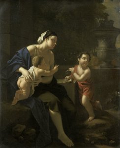 Soffiando bolle da Pieter van der Werff (attributed to)