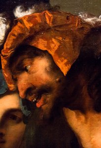 Il pagamento del tributo, 1650/60 circa (olio su tela) da Pietro (1605-78) Della Vecchia