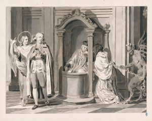 Confessione o Penitenza dai Sette Sacramenti da Pietro Antonio Novelli