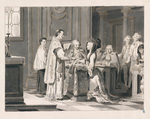 Matrimonio da I Sette Sacramenti da Pietro Antonio Novelli
