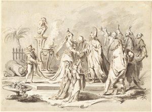Il Matrimonio di Europa e Cina da Pietro Antonio Novelli