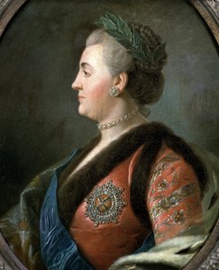 Ritratto di Caterina II la Grande, imperatrice di Russia