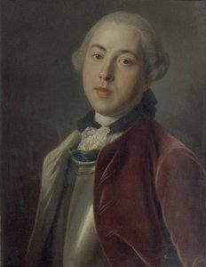 Ritratto del conte Alexander Mikhaylovich Golitsyn da Pietro Antonio Rotari