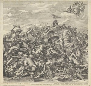 Battaglia di Arbela (parte sinistra)
