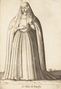 La Vedova alla Baronessa, ca. 1580 da Pietro Bertelli.