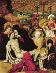 Deposizione di Cristo o Pietà di Tangeri da Pietro Cavaro