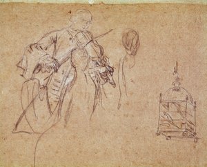 Un violinista da Pietro Longhi