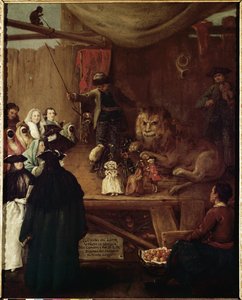 Il casotto del leone da Pietro Longhi