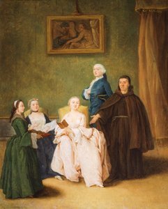 Visita del monaco da Pietro Longhi