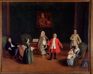 Ritratto di una famiglia da Pietro Longhi