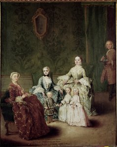 Ritratto della famiglia Sagredo da Pietro Longhi