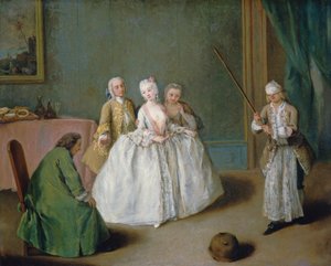 Il gioco della pentola da Pietro Longhi