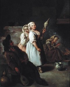 La Filatrice da Pietro Longhi