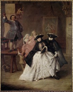 Il ciarlatano da Pietro Longhi
