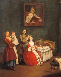 Il parrucchiere da Pietro Longhi