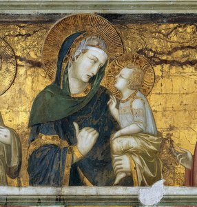 La Vergine con il Bambino tra Francesco d