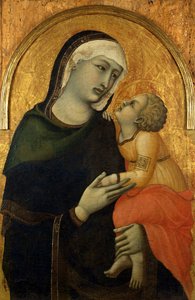 Pietro Lorenzetti - Madonna con bambino - Progetto Google Art (27822073) da Pietro Lorenzetti