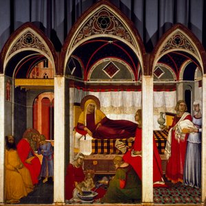 Trittico della Nascita della Vergine da Pietro Lorenzetti