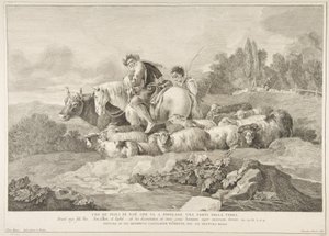 Uno dei figli di Noè che va a popolare una parte della Terra da Pietro Monaco