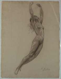 Donna nuda che salta da Pietro Montana