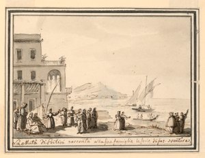 Scenografia, porto marittimo da Pietro Narducci