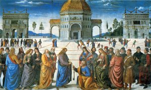 Consegna delle chiavi a San Pietro, 1481
