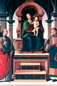 Madonna col Bambino e Santi, c1470-1523 da Pietro Perugino
