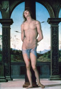 San Sebastiano, c1470-1523 da Pietro Perugino