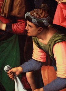 La Deposizione o Compianto sul Cristo morto (dettaglio)