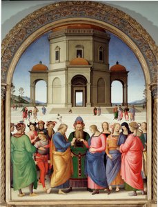 Il matrimonio della Vergine da Pietro Perugino
