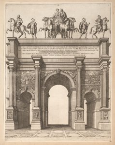 Arco di Settimio Severo a Roma da Pietro Sante Bartoli