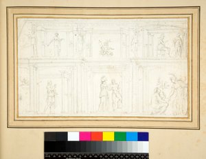 Frammento di un dipinto murale