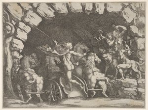 Plutone, visto da dietro, entra nell