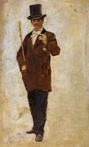 Uomo con cilindro da Pietro Scoppetta