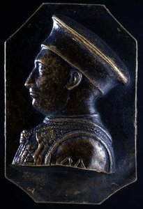 Placca di Ludovico Gonzaga (1441-1478) (recto)