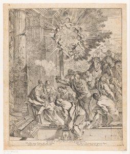 Adorazione dei Magi da Pietro Testa