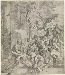 Adorazione dei Magi da Pietro Testa