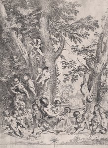 Il giardino della carità, ca. 1631-37 da Pietro Testa