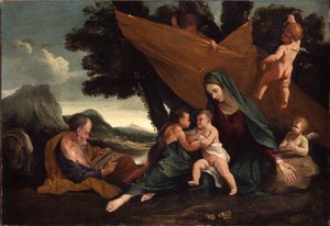 Il riposo durante la fuga in Egitto