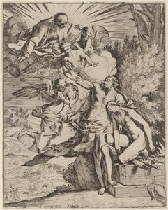 Il sacrificio di Abramo da Pietro Testa